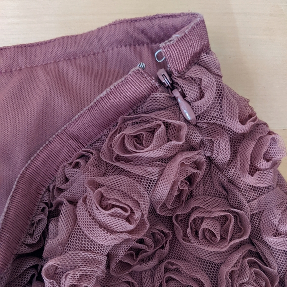 Rose mesh bubble mini skirt by Tara Jarmon for Target 2006 size Medium in EUC - Picture 5 of 5